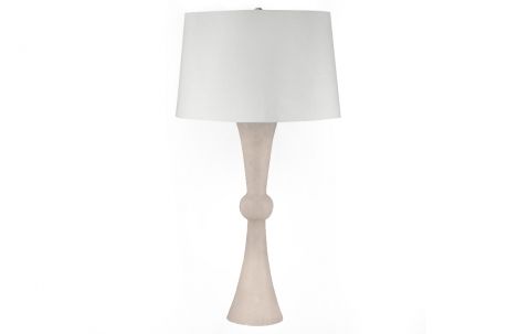 Alabaster Hour Glass Lamp