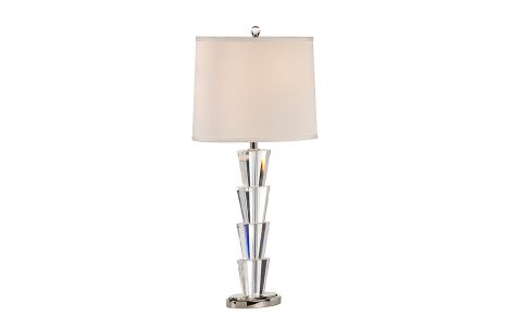 Crystal Fountain Lamp