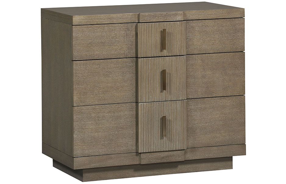 Axis Three Drawer Nightstand