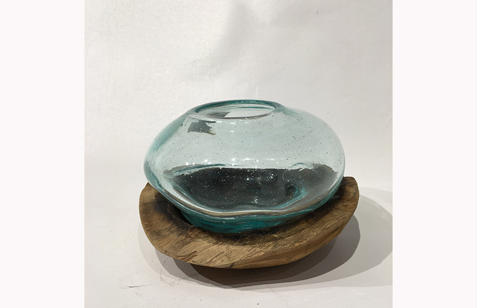Glass Bubble In Bowl