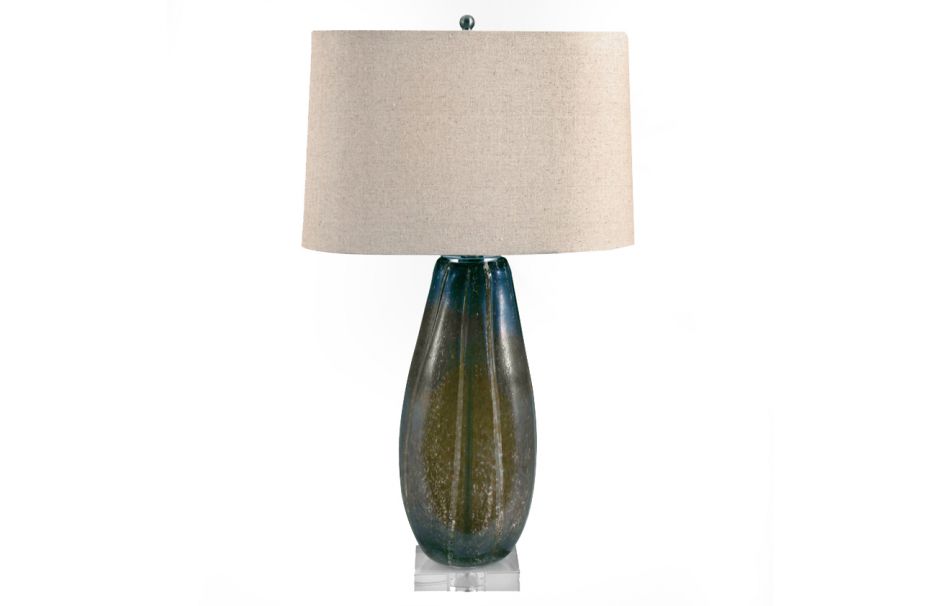 Oval Sand Glass Lamp