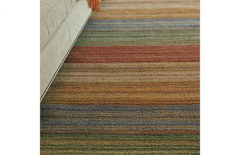 Brushstroke Rug Blue
